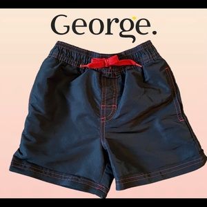🍡3/$10 GEORGE Toddler Boys Swim Trunks 🩳 2T